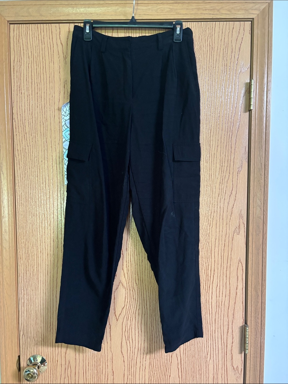 Nine West Black Women’s Pants with Utility Pockets